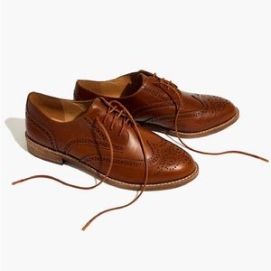 Madewell Oxford Leather Shoes size 7.5